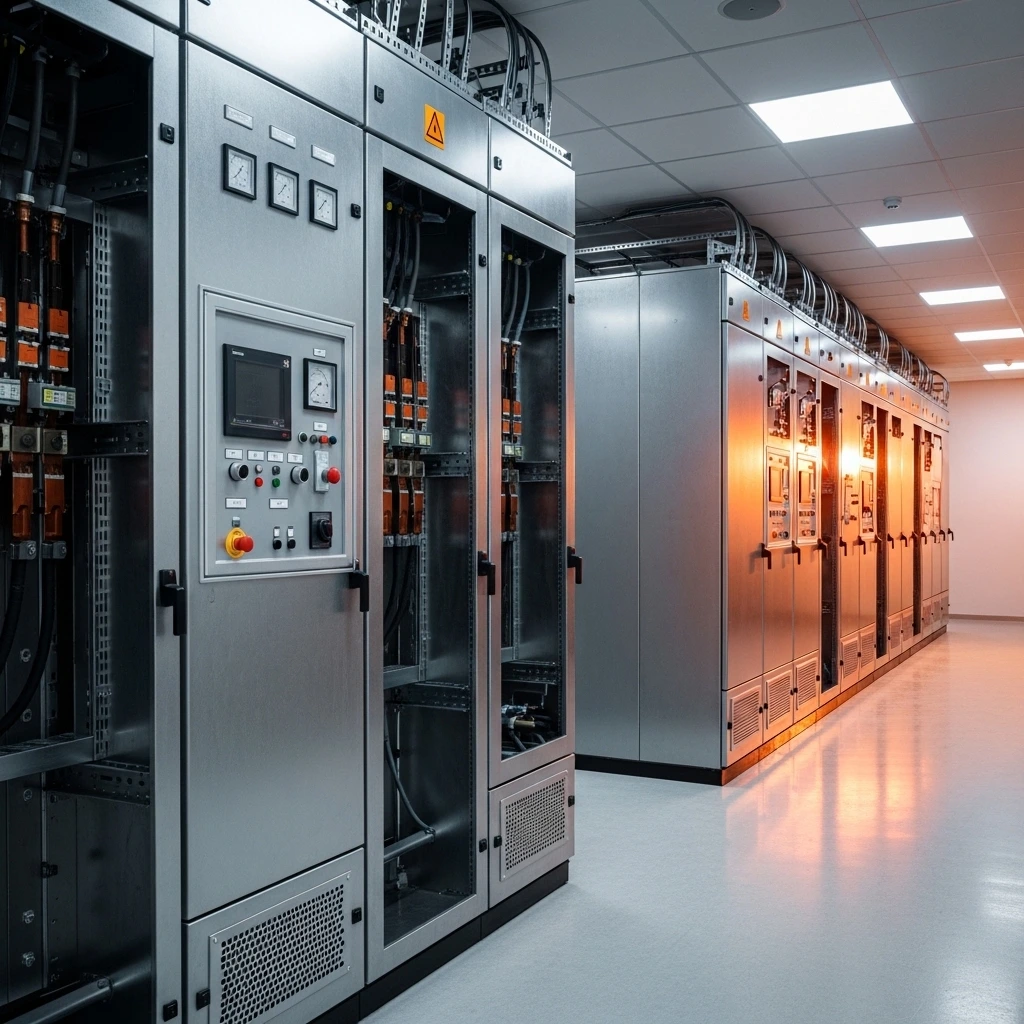 Medium voltage switchgear panel room - Tricon Engineering